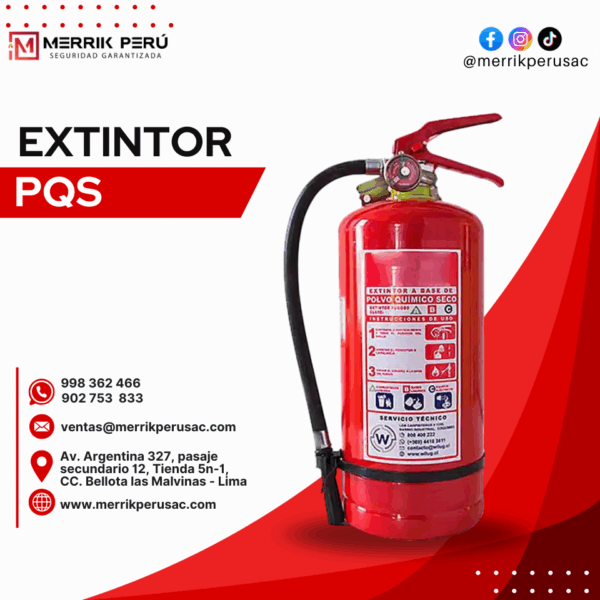 Extintor PQS