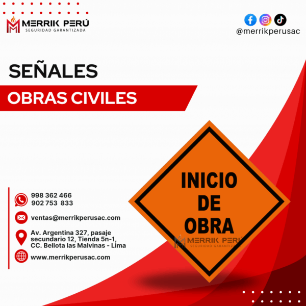 SEÑAL INICIO DE OBRA