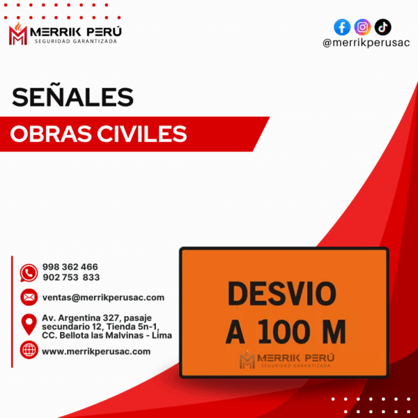 SEÑAL DESVIO