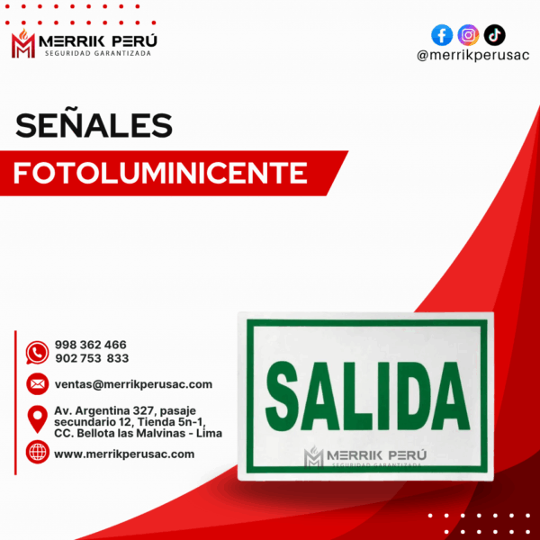 SEÑALES SALIDA
