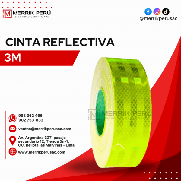 Cinta reflectiva 3M