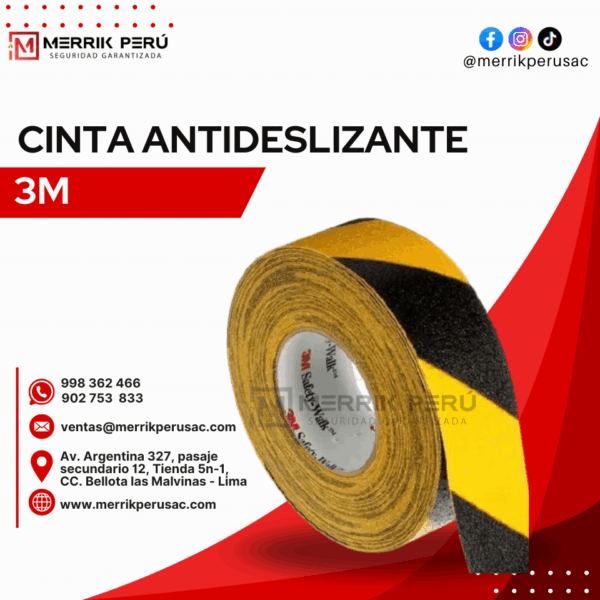 Cinta antideslizante 3M