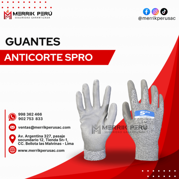 Guantes de anticorte SPRO