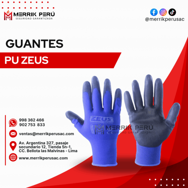Guantes de PU ZEUS
