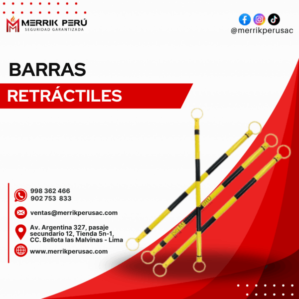 BARRA RETRÁCTIL