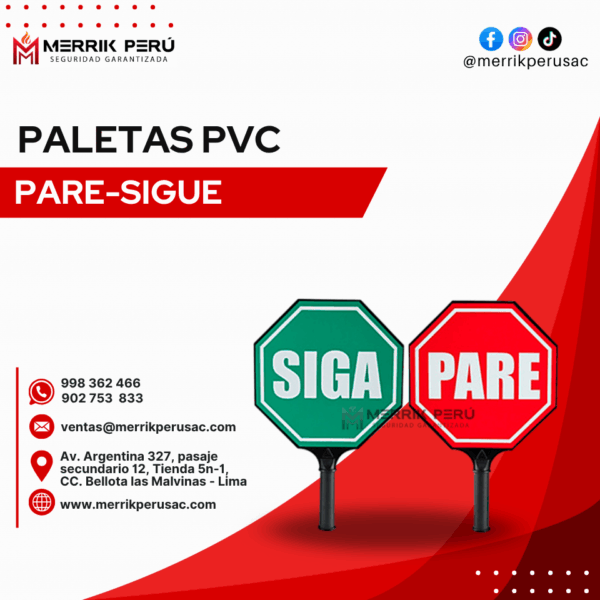 PALETAS PVC