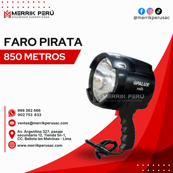 Faro Pirata 850 mts