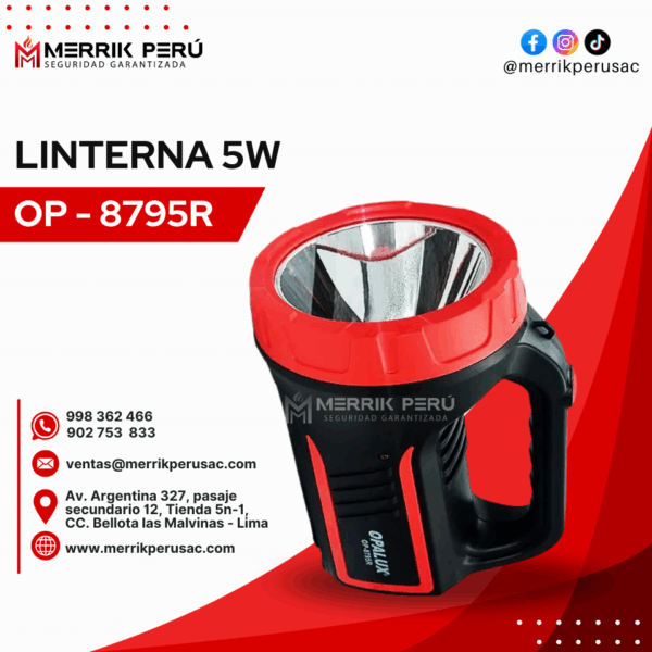 Linterna 5 Watts OP8795