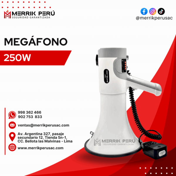Megáfono 250 Watts