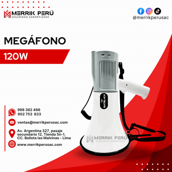 Megáfono 120 Watts
