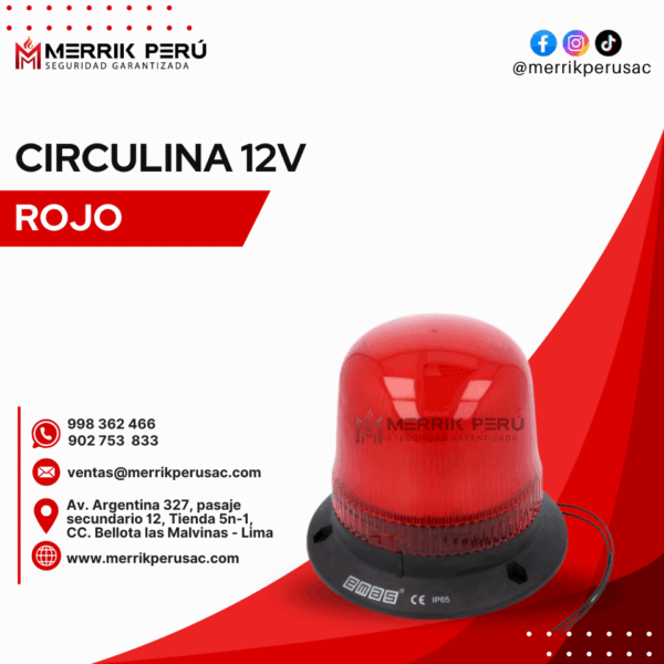 Circulina 12 voltios con sonido