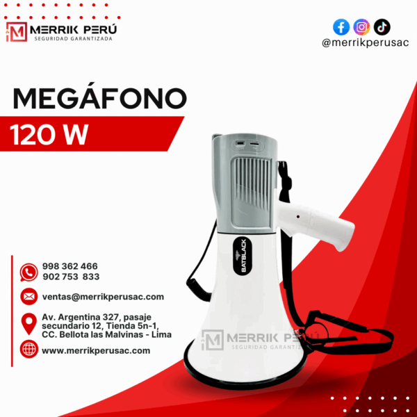Megáfono 120 Watts