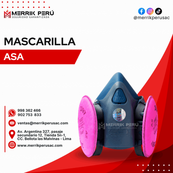 Mascarilla silicona ASA