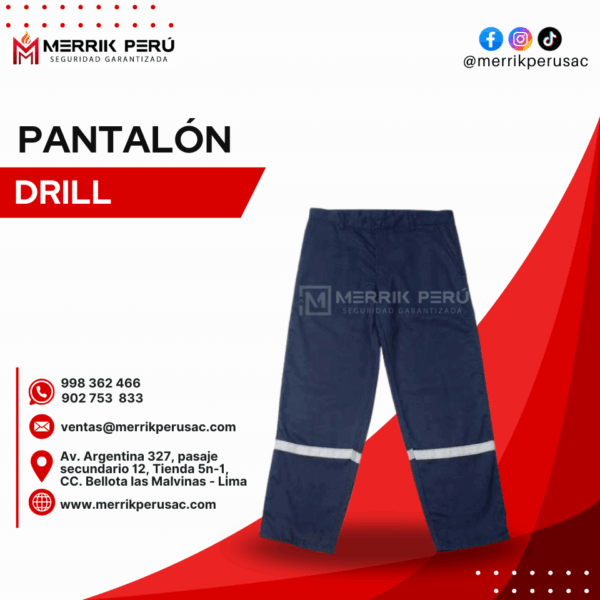 Pantalón drill