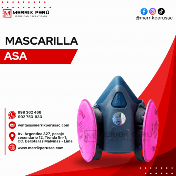 Mascarilla silicona ASA