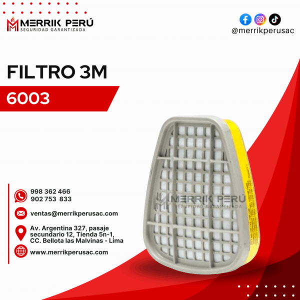 FILTRO 3M 6003