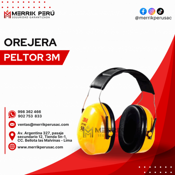 Orejera 3M modelo Peltor