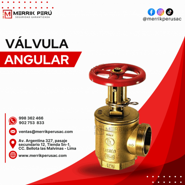 Válvula Angular Bronce