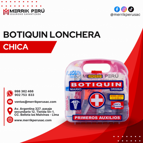 Botiquín lonchera chica