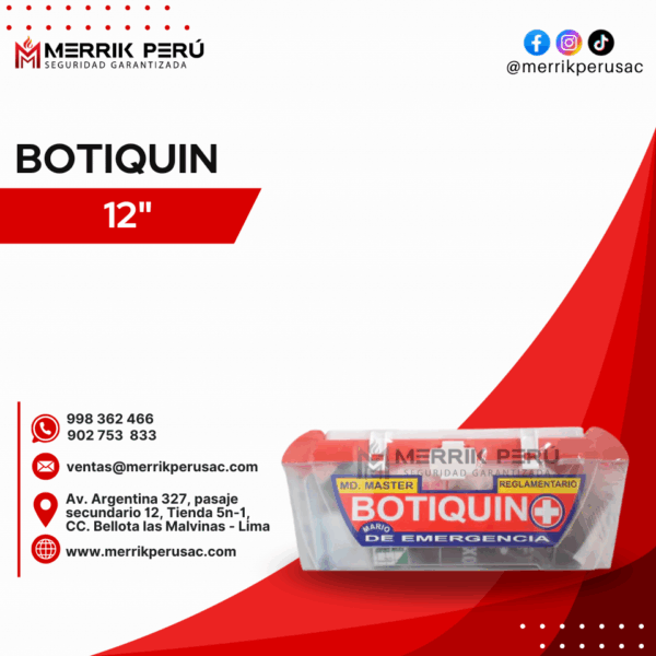 Botiquín de 12”