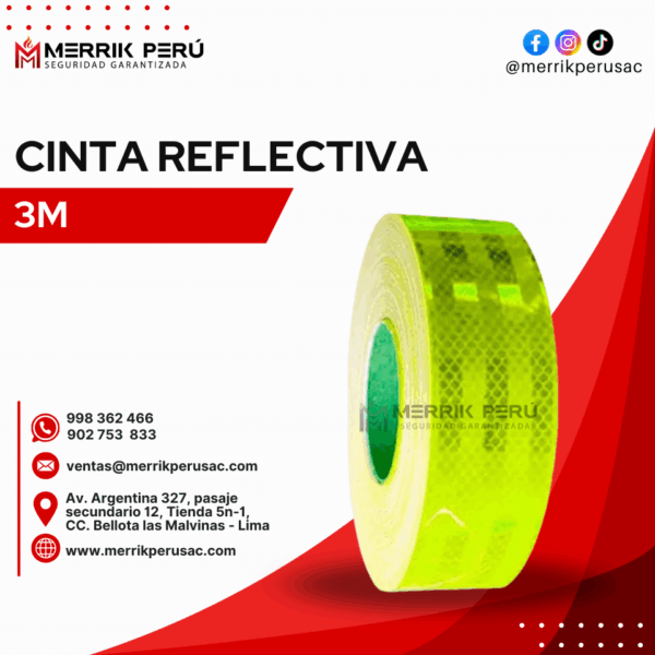 Cinta reflectiva 3M