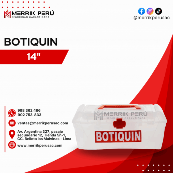 Botiquín de 14”