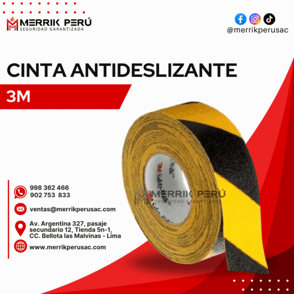 Cinta antideslizante 3M
