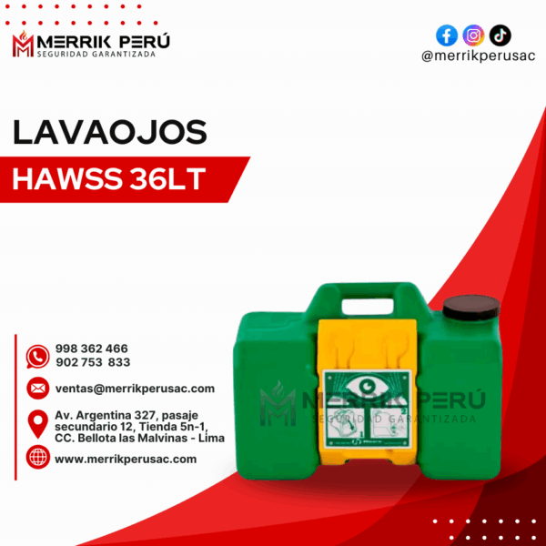 Lava ojo HAWSS 36 litros