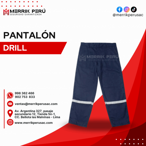 Pantalón drill