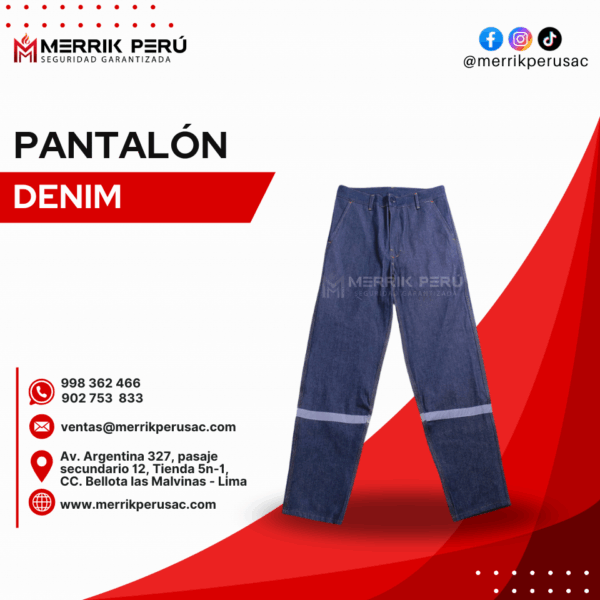Pantalón Denim