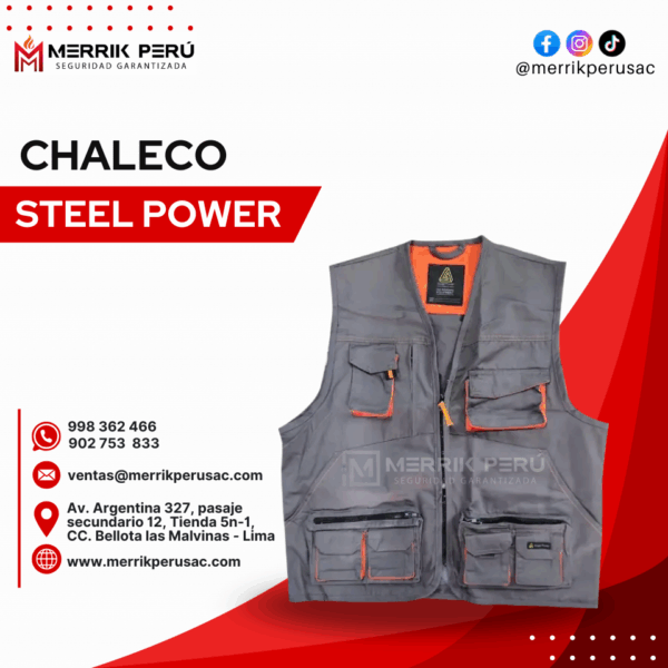 Chaleco STEEL POWER