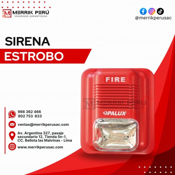 Sirena Estrobo